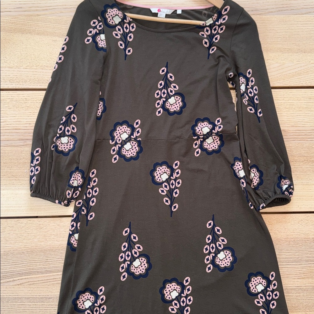 Boden tunic dress with sleeves